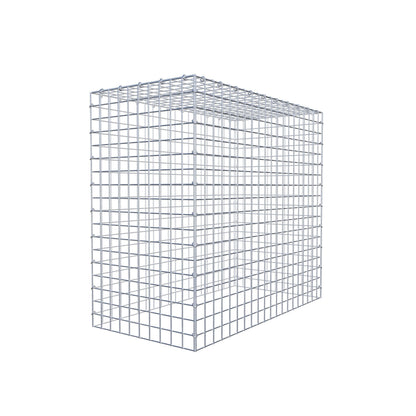 Mounted gabion type 3 100 cm x 90 cm x 50 cm (L x H x D), mesh size 5 cm x 5 cm, C-ring