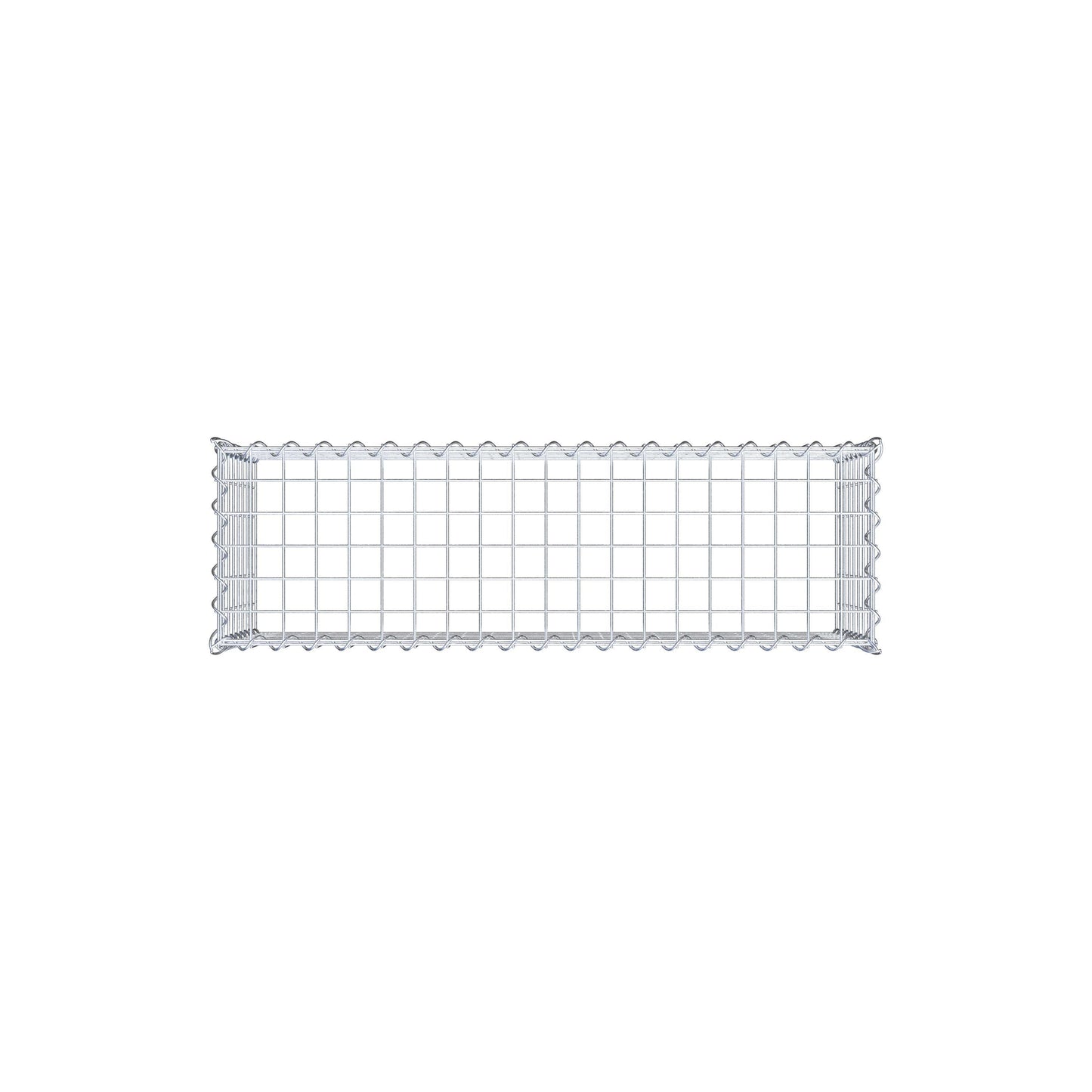 Add-on schanskorf type 3 100 cm x 40 cm x 30 cm (L x H x D), maaswijdte 5 cm x 5 cm, spiraalvormig