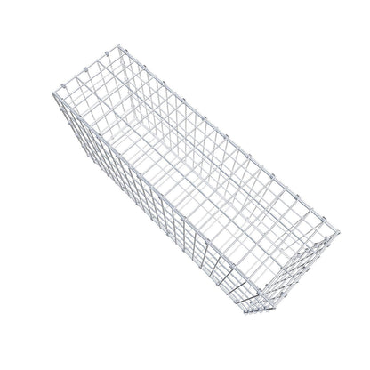Schanskorf 100 cm x 50 cm x 30 cm (L x H x D), maaswijdte 5 x 10 cm, spiraalring