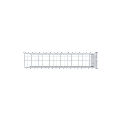 Extra gabion typ 4 100 cm x 60 cm x 20 cm (L x H x D), maskstorlek 5 cm x 5 cm, spiral