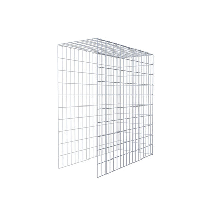Opbouw schanskorf type 4 100 cm x 90 cm x 40 cm (L x H x D), maaswijdte 5 cm x 10 cm, C-ring