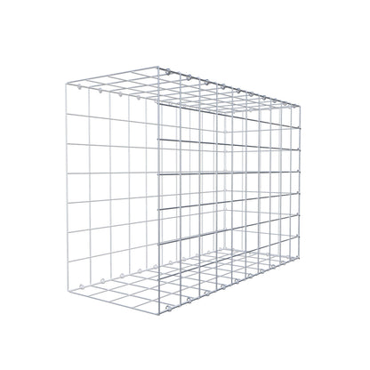 Type 2 oplegkorf 100 cm x 70 cm x 40 cm (L x H x D), maaswijdte 10 cm x 10 cm, C-ring