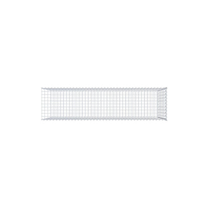 Gabbione aggiuntivo tipo 2 200 cm x 100 cm x 50 cm (L x A x P), maglia 5 cm x 10 cm, spirale