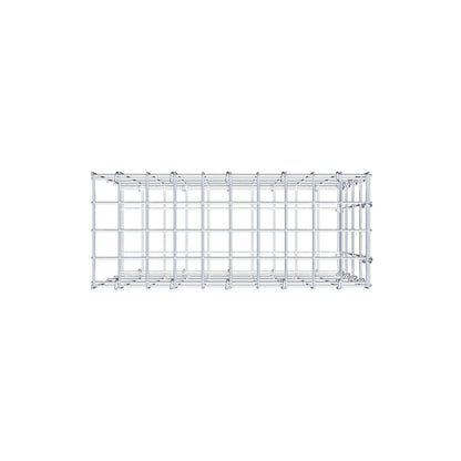 Toegevoegde pool type 2 50 cm x 40 cm x 20 cm, maaswijdte 5 cm x 10 cm, C-ring
