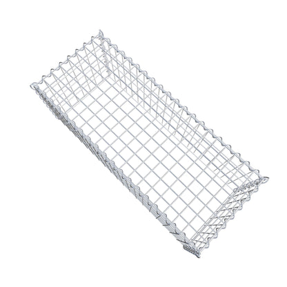 Anbaugabione Typ 3 100 cm x 40 cm x 40 cm (L x H x T), Maschenweite 5 cm x 10 cm, Spirale