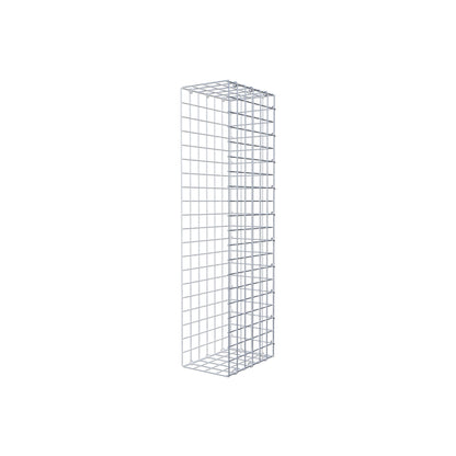 Gabião Tipo 2 100 cm x 30 cm x 20 cm (C x A x P), malhagem 5 cm x 5 cm, anel C