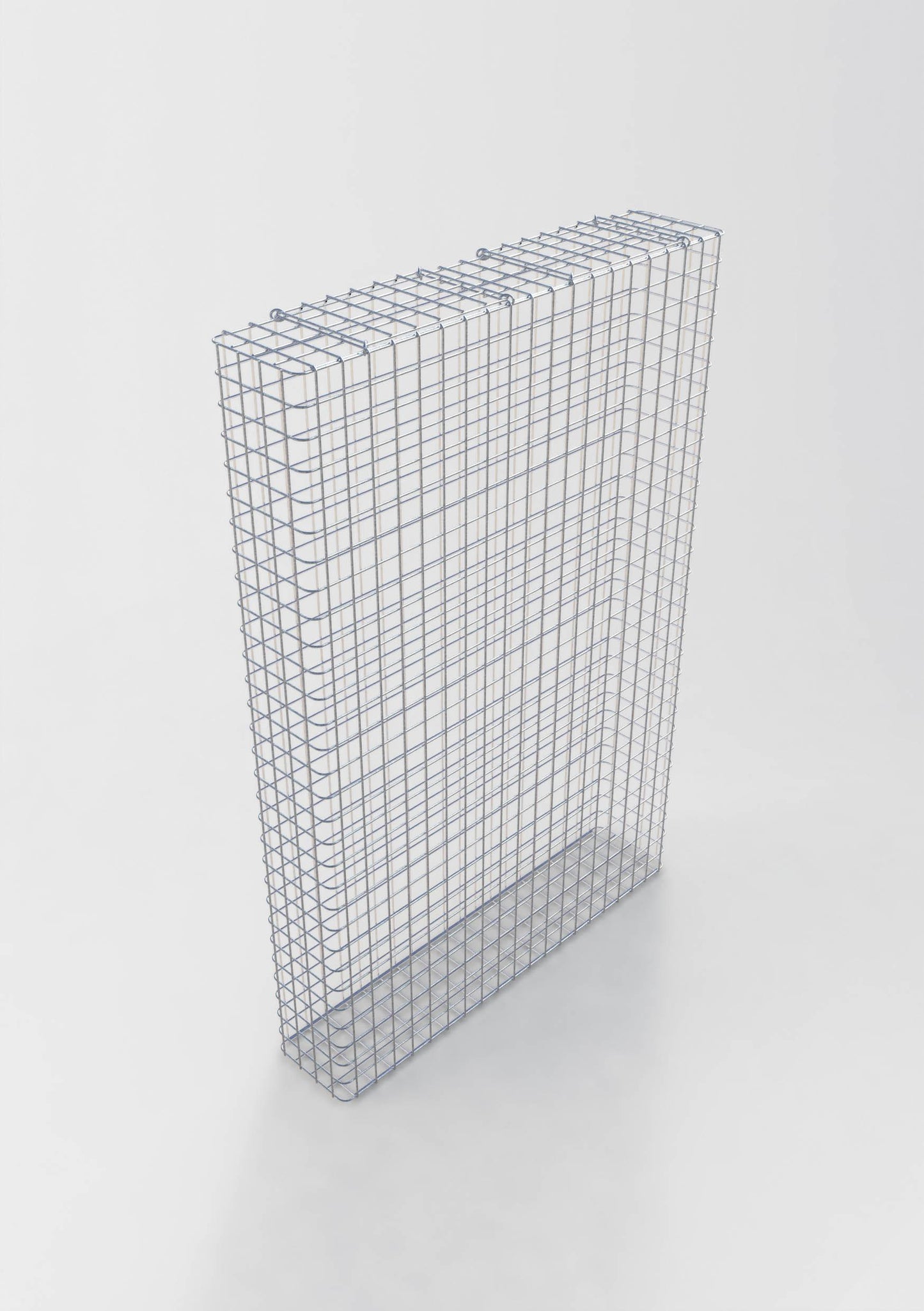 Gavión galvanizado en caliente 102 cm x 152 cm x 22 cm, malla 5 cm x 5 cm, totalmente soldado