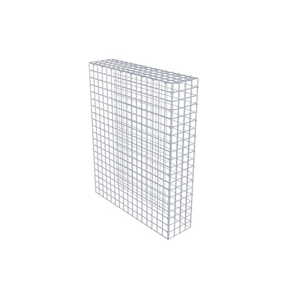 Gavión complementario de tipo 4 100 cm x 80 cm x 20 cm (L x A x P), malla 5 cm x 5 cm, anillo en C