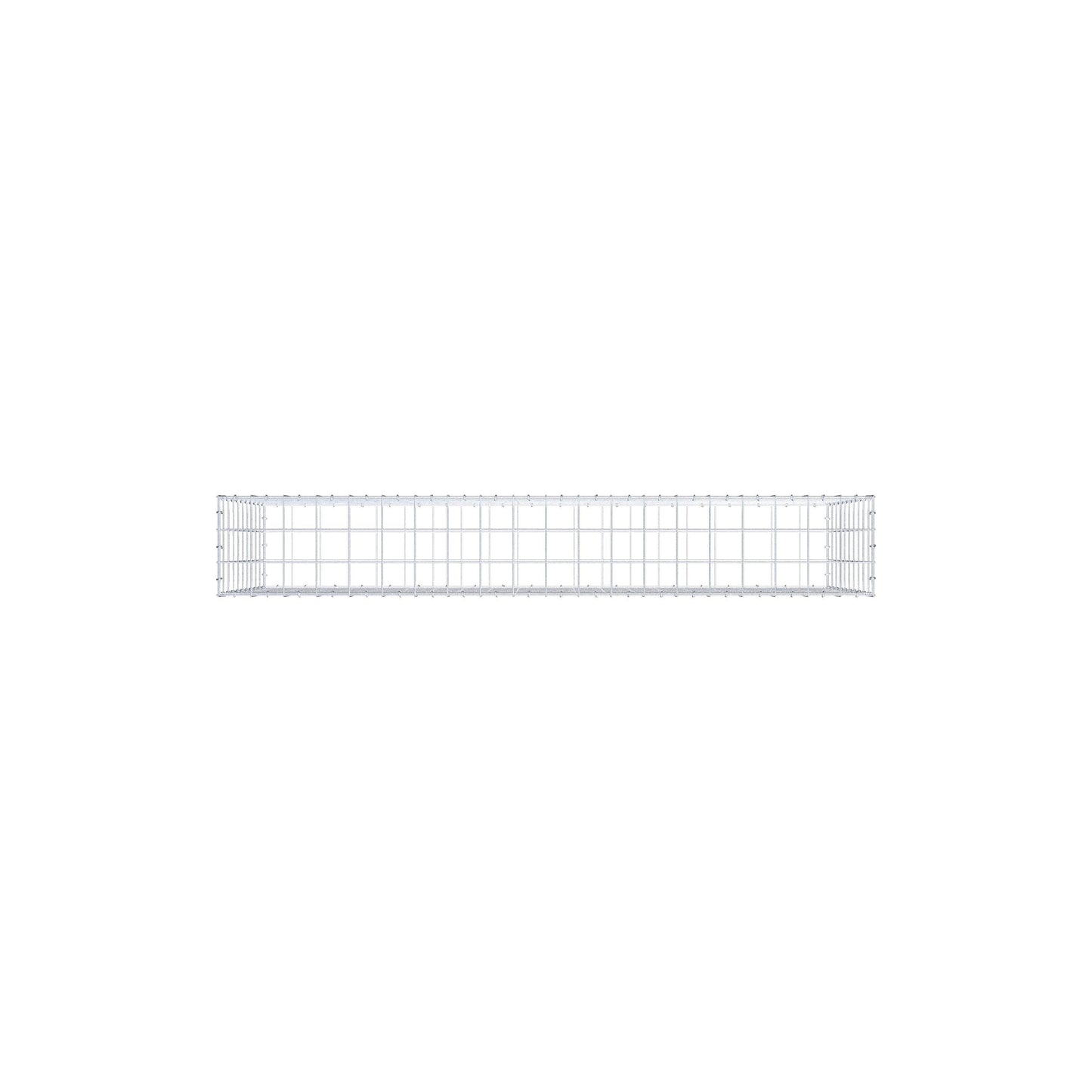 Gabion 200 cm x 100 cm x 30 cm (L x H x D), maskstorlek 10 cm x 10 cm, C-ring