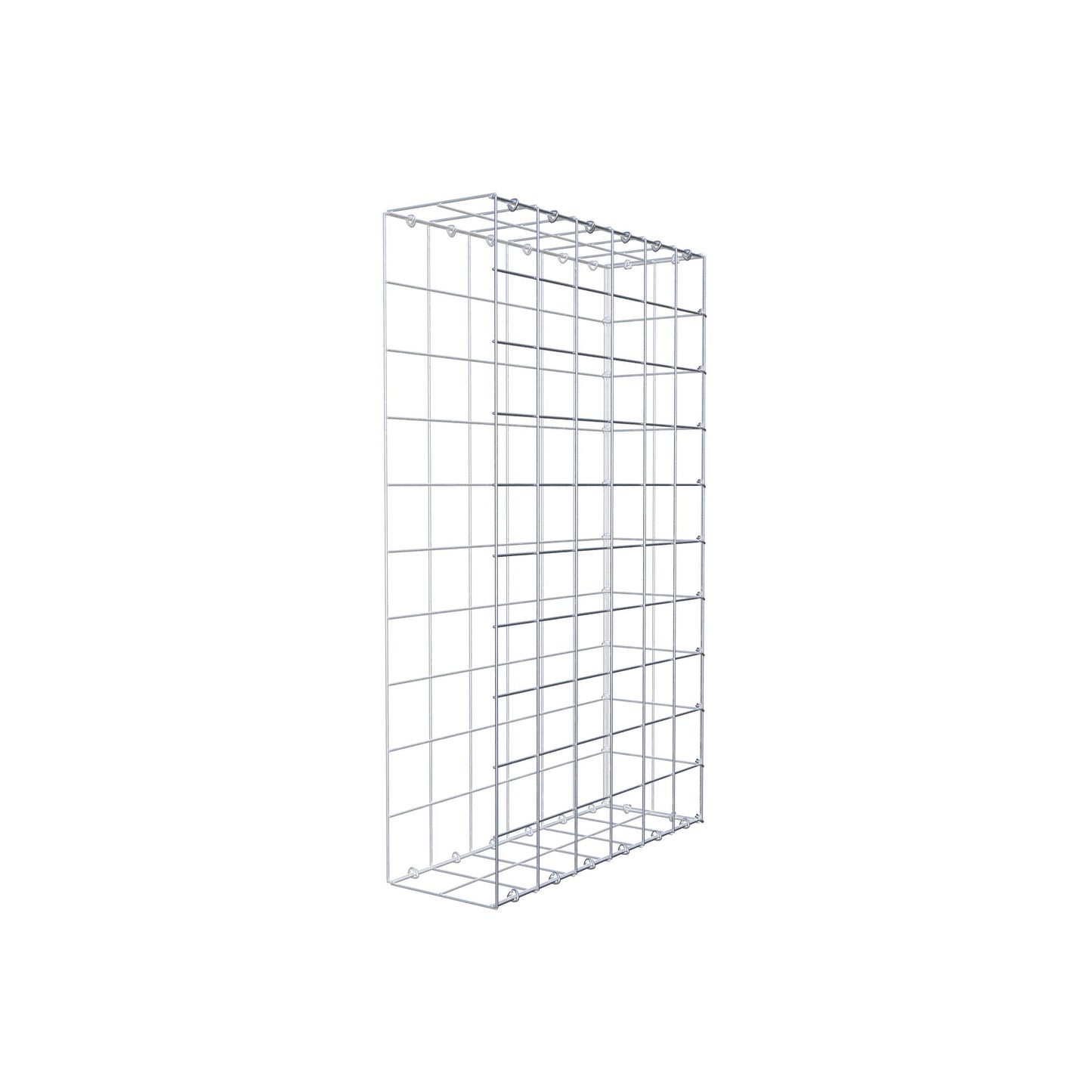 Type 2 oplegkorf 100 cm x 60 cm x 20 cm (L x H x D), maaswijdte 10 cm x 10 cm, C-ring