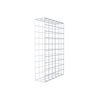Type 2 oplegkorf 100 cm x 60 cm x 20 cm (L x H x D), maaswijdte 10 cm x 10 cm, C-ring