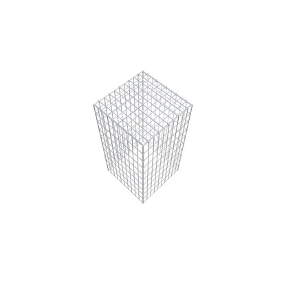 Type 3 oplegkorf 100 cm x 50 cm x 50 cm (L x H x D), maaswijdte 5 cm x 10 cm, C-ring