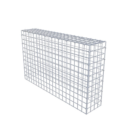 Mounted gabion type 3 100 cm x 60 cm x 20 cm (L x H x D), mesh size 5 cm x 5 cm, C-ring
