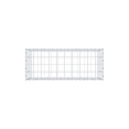 Gabion 100 cm x 50 cm x 40 cm (L x H x D), maskstorlek 10 cm x 10 cm, C-ring