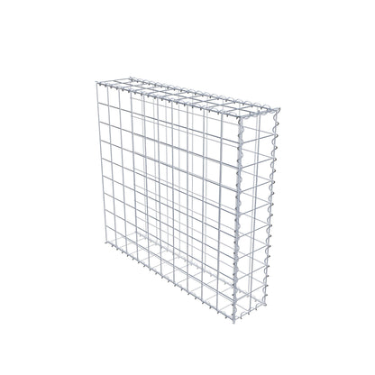 Gabião tipo 2 100 cm x 90 cm x 20 cm (C x A x P), malhagem 10 cm x 10 cm, espiral