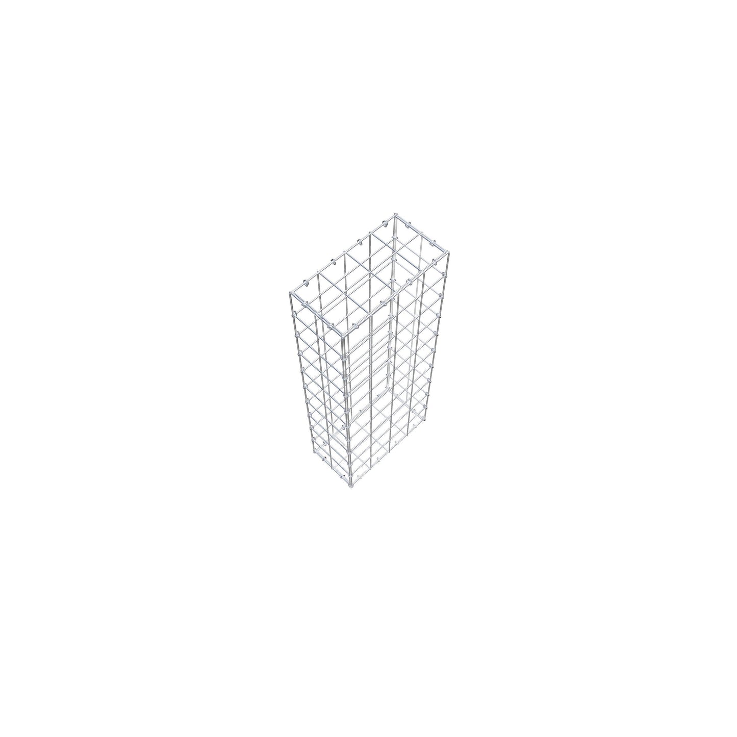Schanskorf 100 cm x 20 cm x 40 cm (L x H x D), maaswijdte 10 cm x 10 cm, C-ring