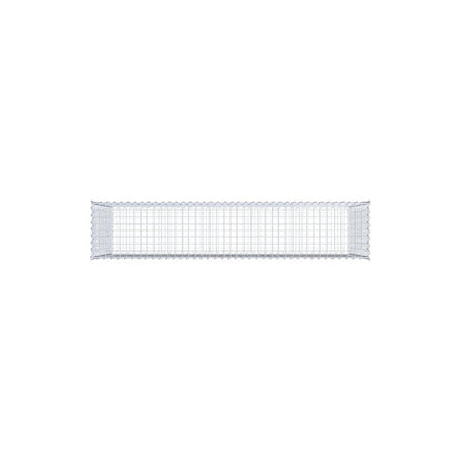 Gabione 200 cm x 100 cm x 40 cm (L x H x T), Maschenweite 5 cm x 5 cm, Spirale
