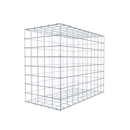 Gabion 100 cm x 80 cm x 50 cm (L x H x D), maskestørrelse 10 cm x 10 cm, C-ring