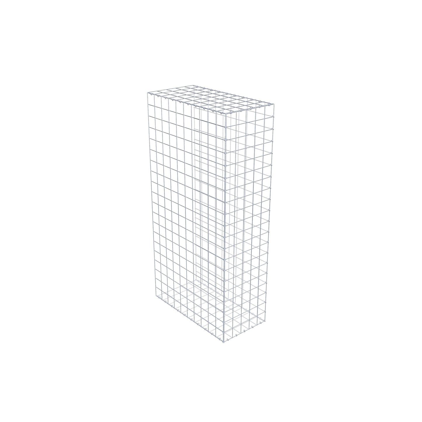 Opzetpaal type 2 200 cm x 100 cm x 50 cm (L x H x D), maaswijdte 10 cm x 10 cm, C-ring