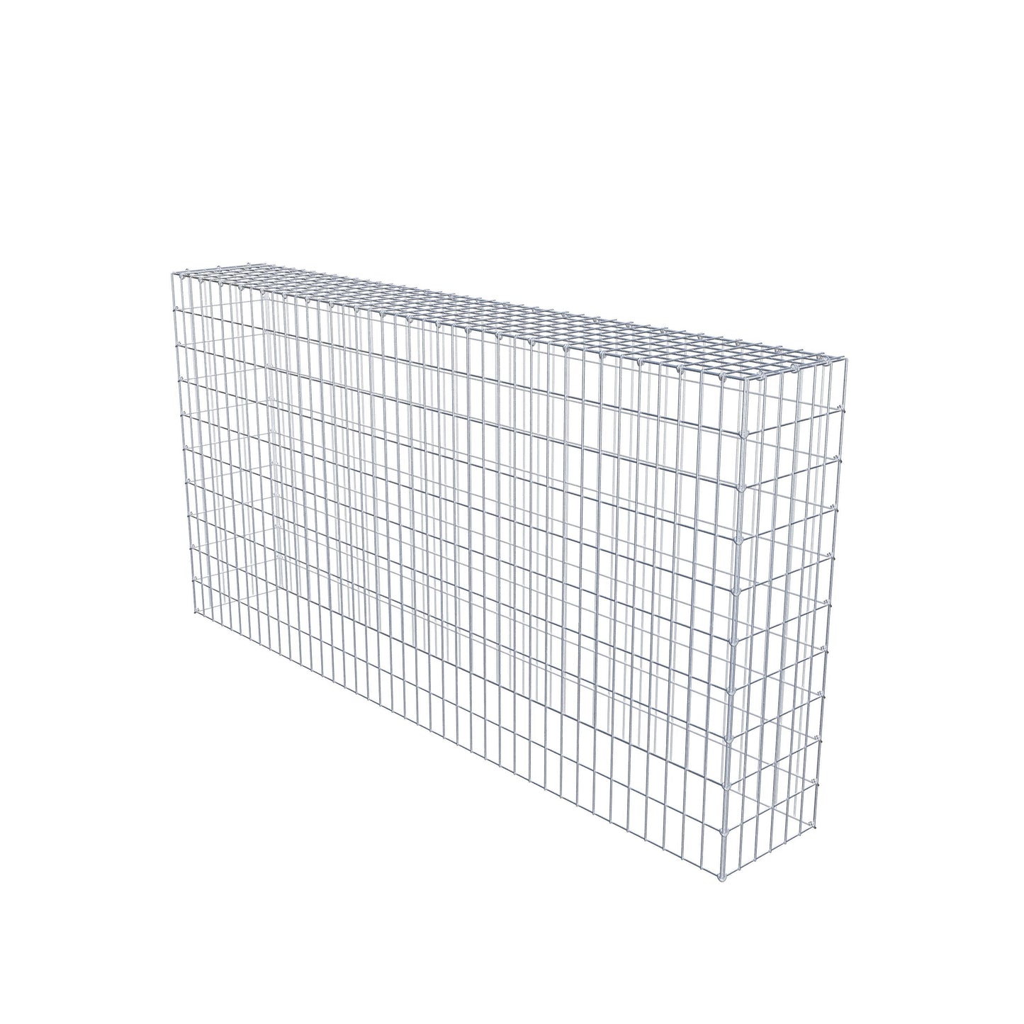 Gabião Tipo 3 200 cm x 100 cm x 30 cm (C x A x P), malhagem 5 cm x 10 cm, anel C