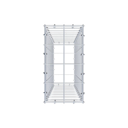 Schanskorf 100 cm x 20 cm x 40 cm (L x H x D), maaswijdte 10 cm x 10 cm, C-ring