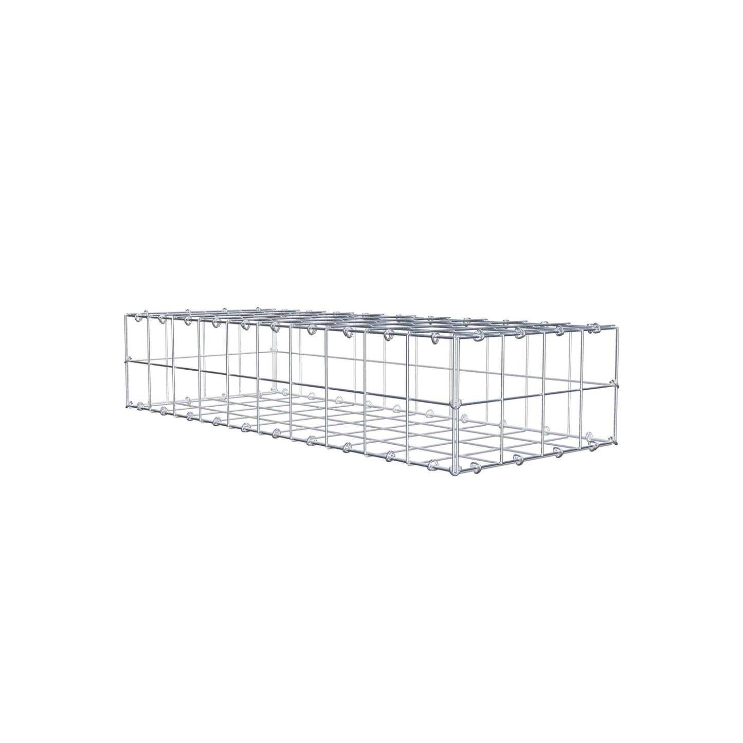 Schanskorf 100 cm x 20 cm x 40 cm (L x H x D), maaswijdte 10 cm x 10 cm, C-ring