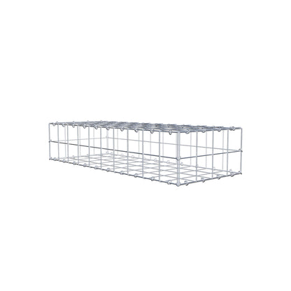 Schanskorf 100 cm x 20 cm x 40 cm (L x H x D), maaswijdte 10 cm x 10 cm, C-ring