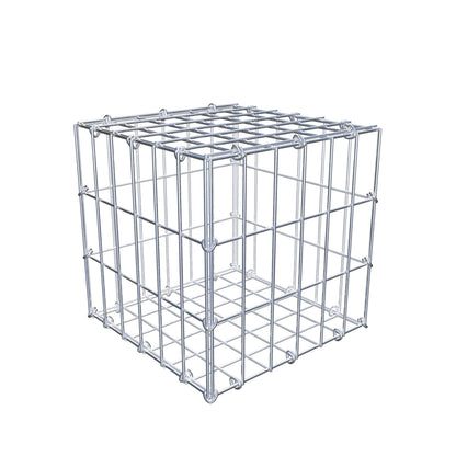Gabião 30 cm x 30 cm x 30 cm (C x A x P), malhagem 5 cm x 10 cm, anel C
