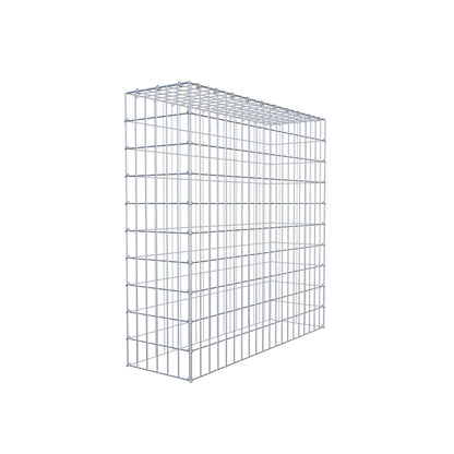 Gabbione aggiuntivo di tipo 3 100 cm x 100 cm x 30 cm (L x H x P), maglia 5 cm x 10 cm, anello a C