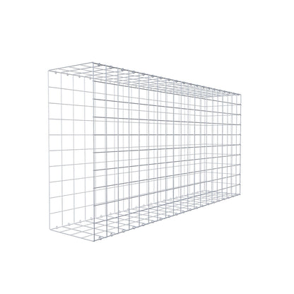 Fourche rapportée type 2 200 cm x 100 cm x 40 cm (L x H x P), maille 10 cm x 10 cm, anneau en C
