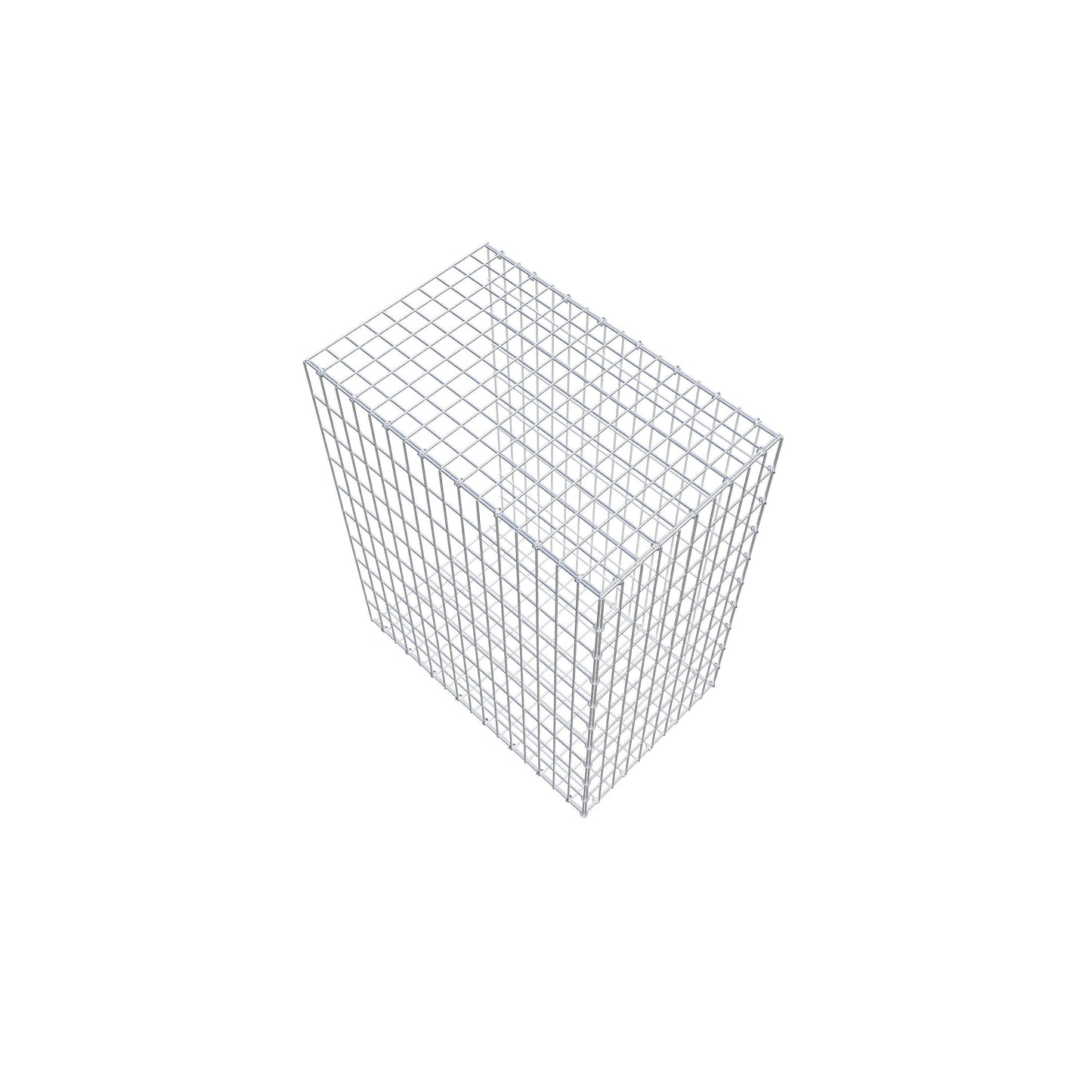 Opzetpaal type 2 100 cm x 80 cm x 50 cm, maaswijdte 5 cm x 10 cm, C-ring