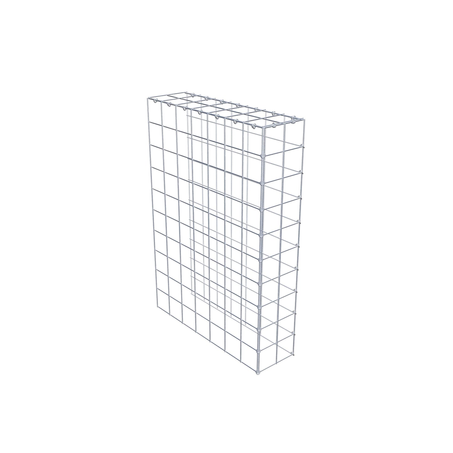 Opzetpaal type 4 100 cm x 70 cm x 20 cm (L x H x D), maaswijdte 10 cm x 10 cm, C-ring