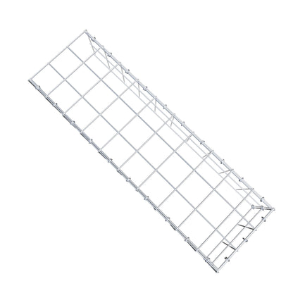 Gavión complementario de tipo 4 100 cm x 20 cm x 30 cm (L x A x P), malla 10 cm x 10 cm, anillo en C
