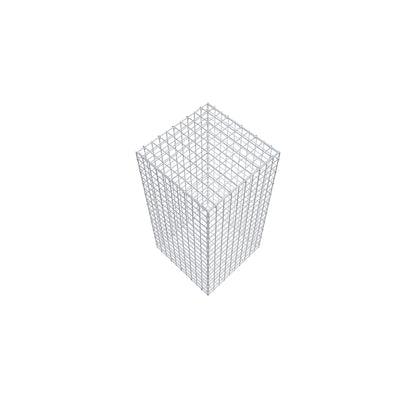 Schanskorf 100 cm x 50 cm x 50 cm (L x H x D), maaswijdte 5 cm x 5 cm, C-ring