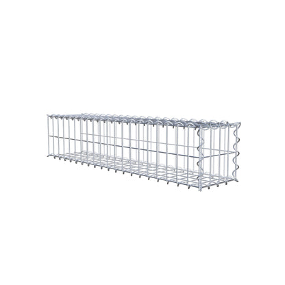 Add-on schanskorf type 2 100 cm x 20 cm x 20 cm (L x H x D), maaswijdte 5 cm x 10 cm, spiraalvormig
