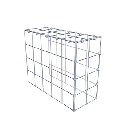 Toegevoegde pool type 4 50 cm x 40 cm x 20 cm (L x H x D), maaswijdte 10 cm x 10 cm, C-ring