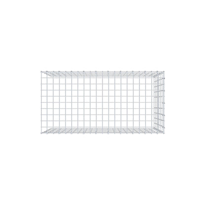 Type 4 oplegkorf 100 cm x 60 cm x 50 cm (L x H x D), maaswijdte 5 cm x 10 cm, C-ring