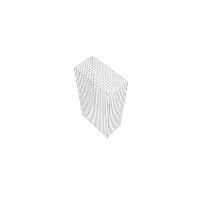 Schanskorf 200 cm x 100 cm x 50 cm (L x H x D), maaswijdte 5 cm x 10 cm, C-ring
