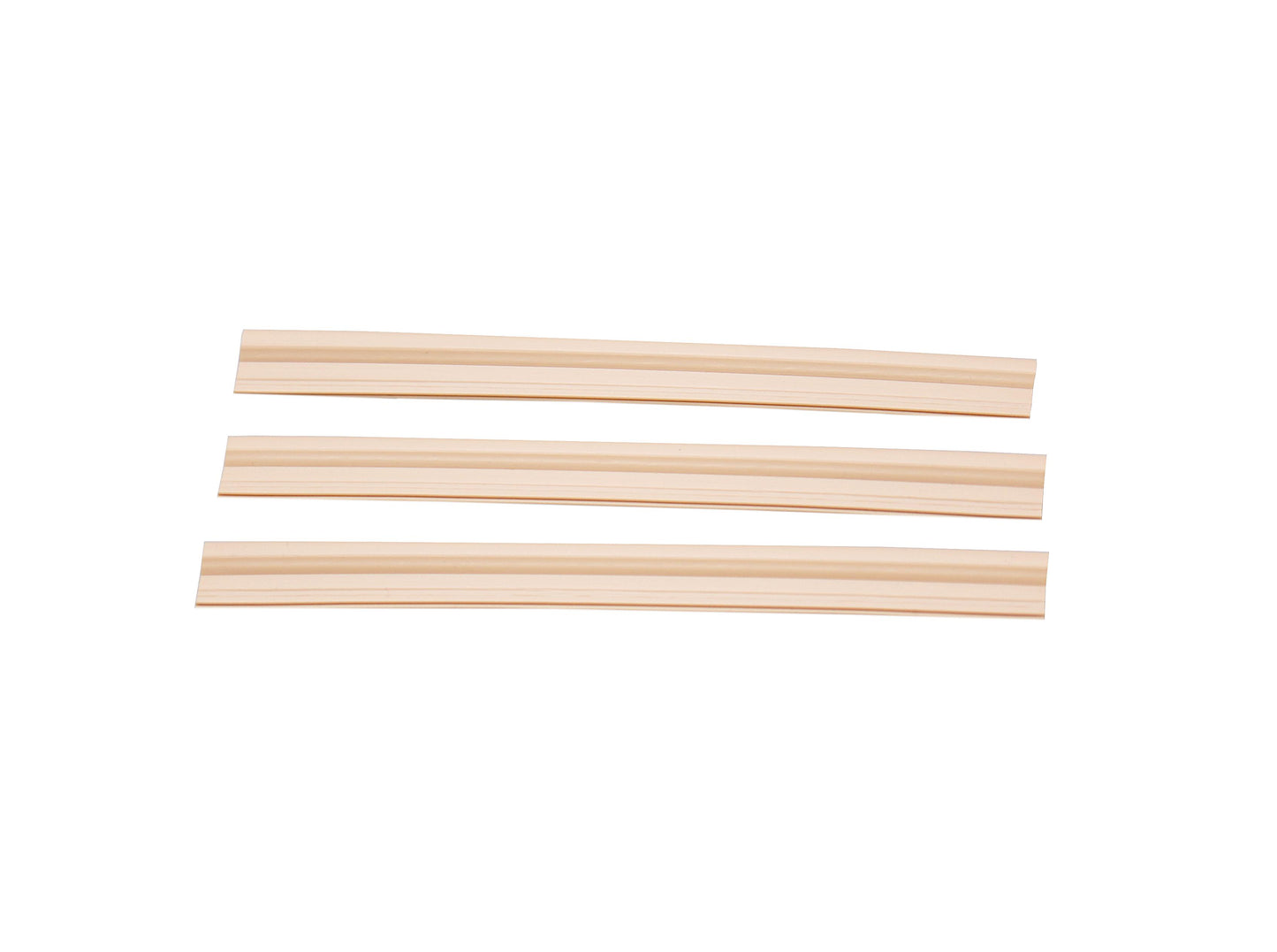 2x fastgørelsesclips til privacy strips beige MW 5 x 20 cm