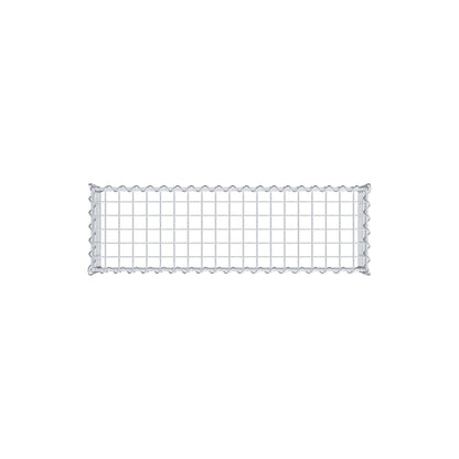 Gabião tipo 3 100 cm x 20 cm x 30 cm (C x A x P), malhagem 5 cm x 5 cm, espiral