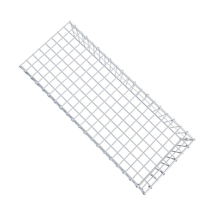 Opzetpaal type 4 100 cm x 20 cm x 40 cm (L x H x D), maaswijdte 5 cm x 10 cm, C-ring