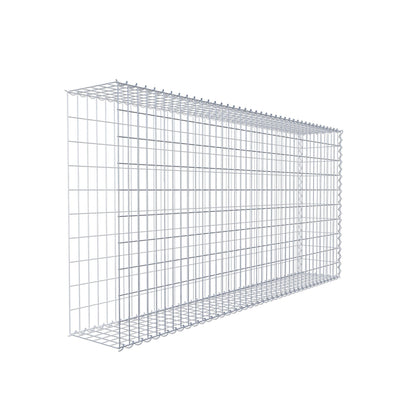 Anbaugabione Typ 2 200 cm x 100 cm x 30 cm (L x H x T), Maschenweite 5 cm x 10 cm, Spirale