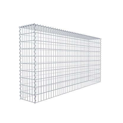 Add-on schanskorf type 3 200 cm x 100 cm x 30 cm (L x H x D), maaswijdte 5 cm x 10 cm, spiraalvormig