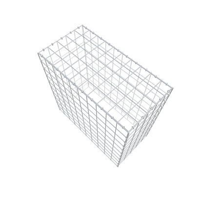 Opbouw schanskorf type 3 100 cm x 100 cm x 50 cm (L x H x D), maaswijdte 10 cm x 10 cm, C-ring