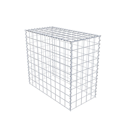 Gabbione aggiuntivo tipo 3 100 cm x 90 cm x 50 cm (L x H x P), maglia 10 cm x 10 cm, spirale