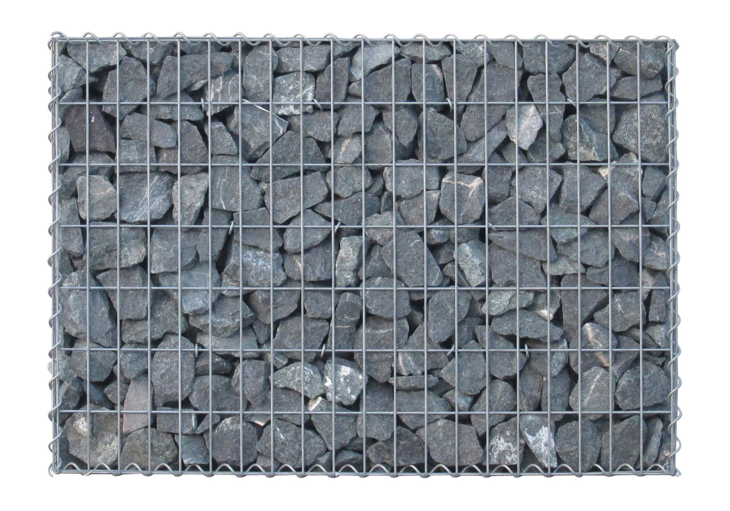 Gabion 100 cm x 70 cm x 30 cm (L x H x P), mailles 5 cm x 10 cm, spirale