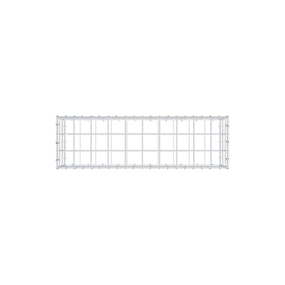 Gabion 100 cm x 30 cm x 30 cm (L x H x D), maskestørrelse 10 cm x 10 cm, C-ring