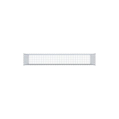 Add-on schanskorf type 3 200 cm x 100 cm x 30 cm (L x H x D), maaswijdte 5 cm x 5 cm, spiraalvormig