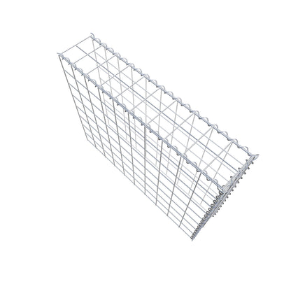 Gavión complementario tipo 4 100 cm x 80 cm x 20 cm (L x A x P), malla 10 cm x 10 cm, espiral