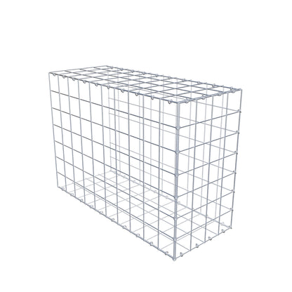 Type 2 oplegkorf 100 cm x 70 cm x 40 cm (L x H x D), maaswijdte 10 cm x 10 cm, C-ring